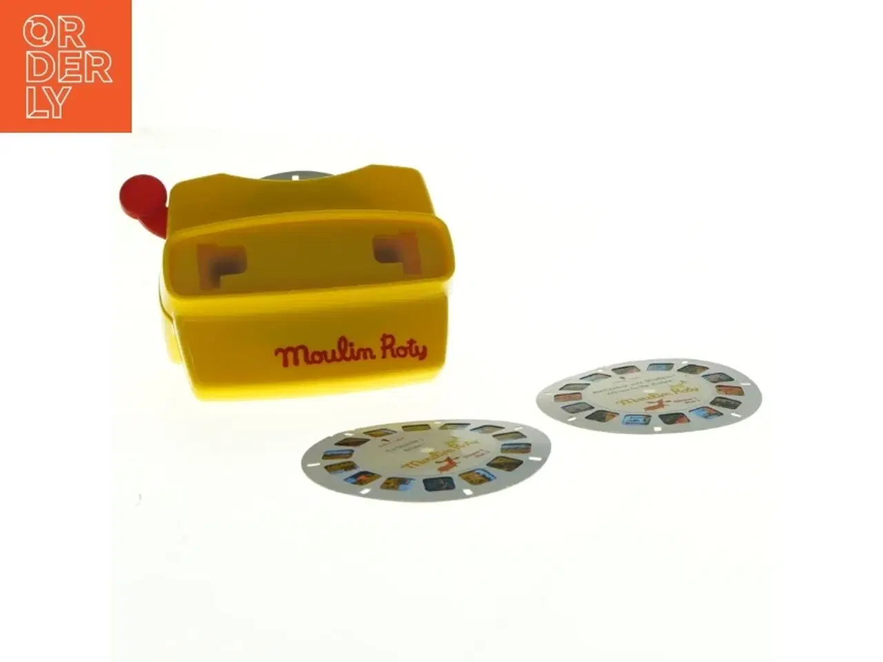 Billede 2 - View-Master med billedskiver fra Moulin Roty (str. 11 x 8 cm)