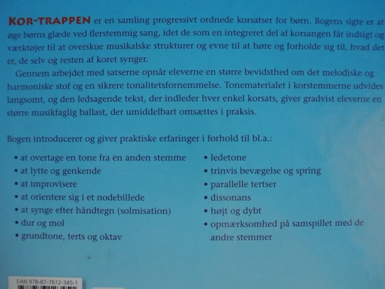 Billede 2 - kor-trappen, af carsten borbye nielsen, emne: musi