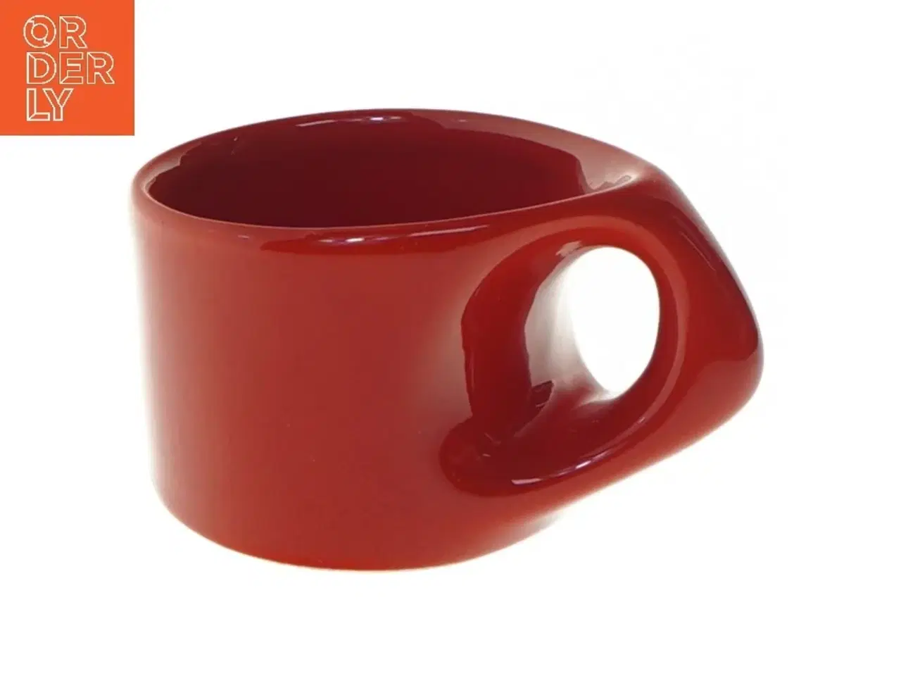Billede 1 - Ny Rød keramikkop (str. Ø 8 cm)