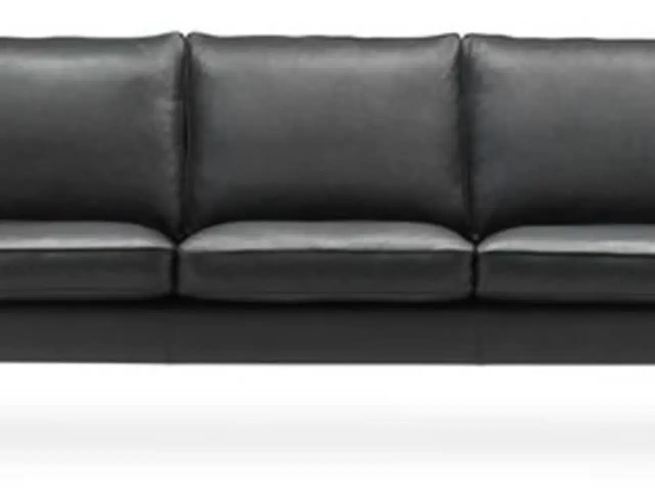 Billede 1 - 3 pers. sofa i læder