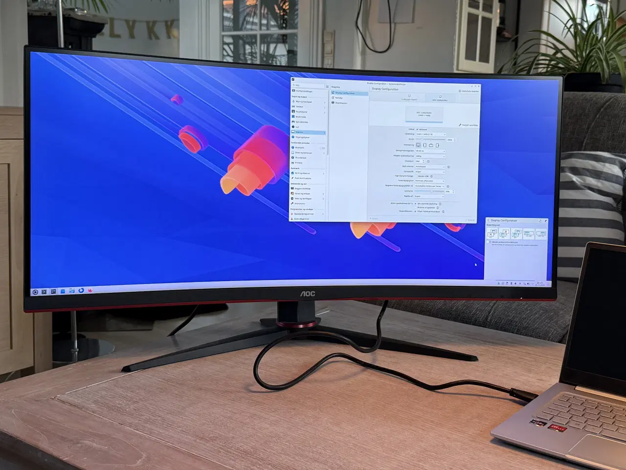 Billede 3 - AOC CU34G2/BK 34" ultrawide gaming monitor