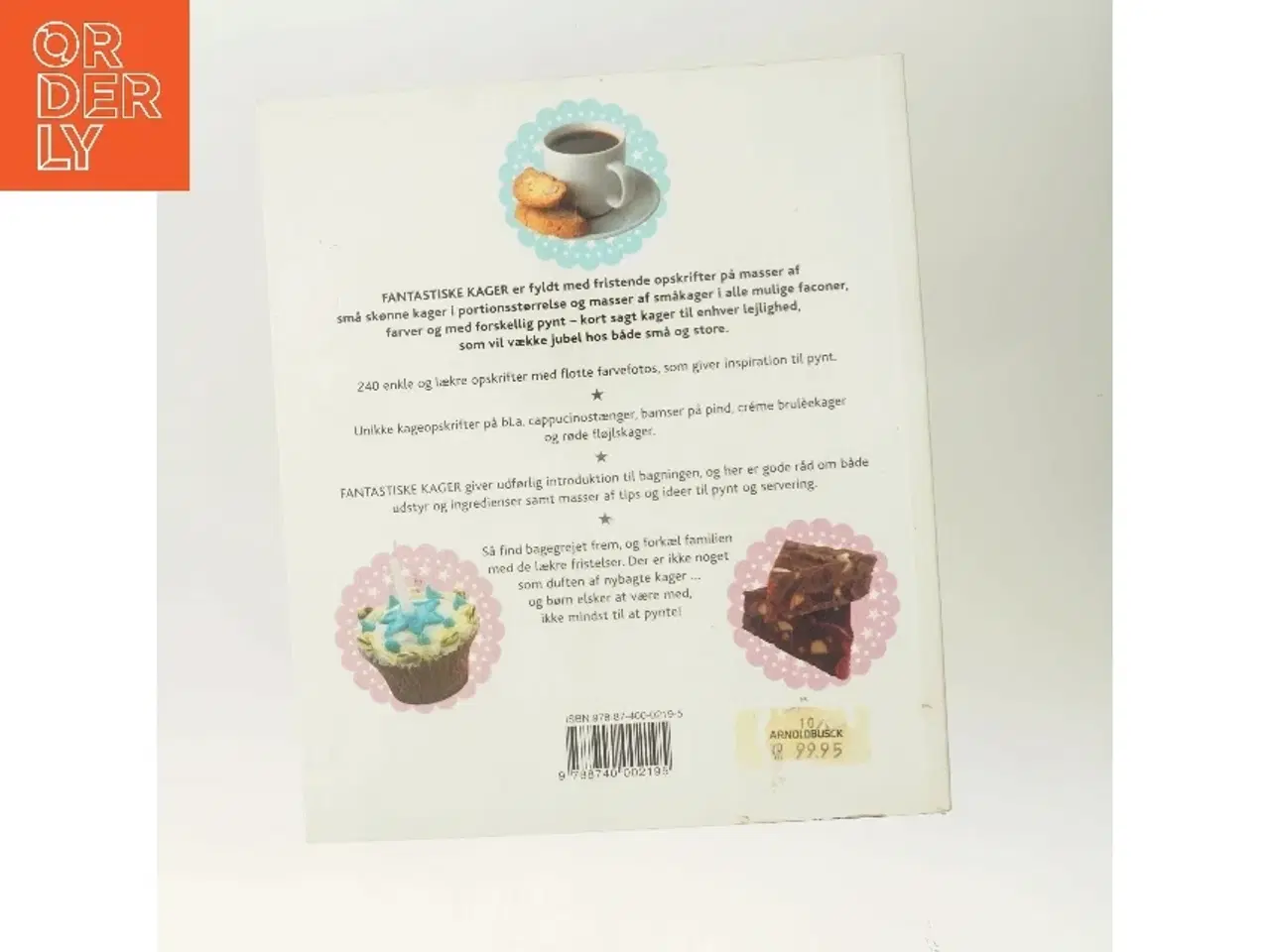 Billede 3 - Fantastiske kager (Bog)