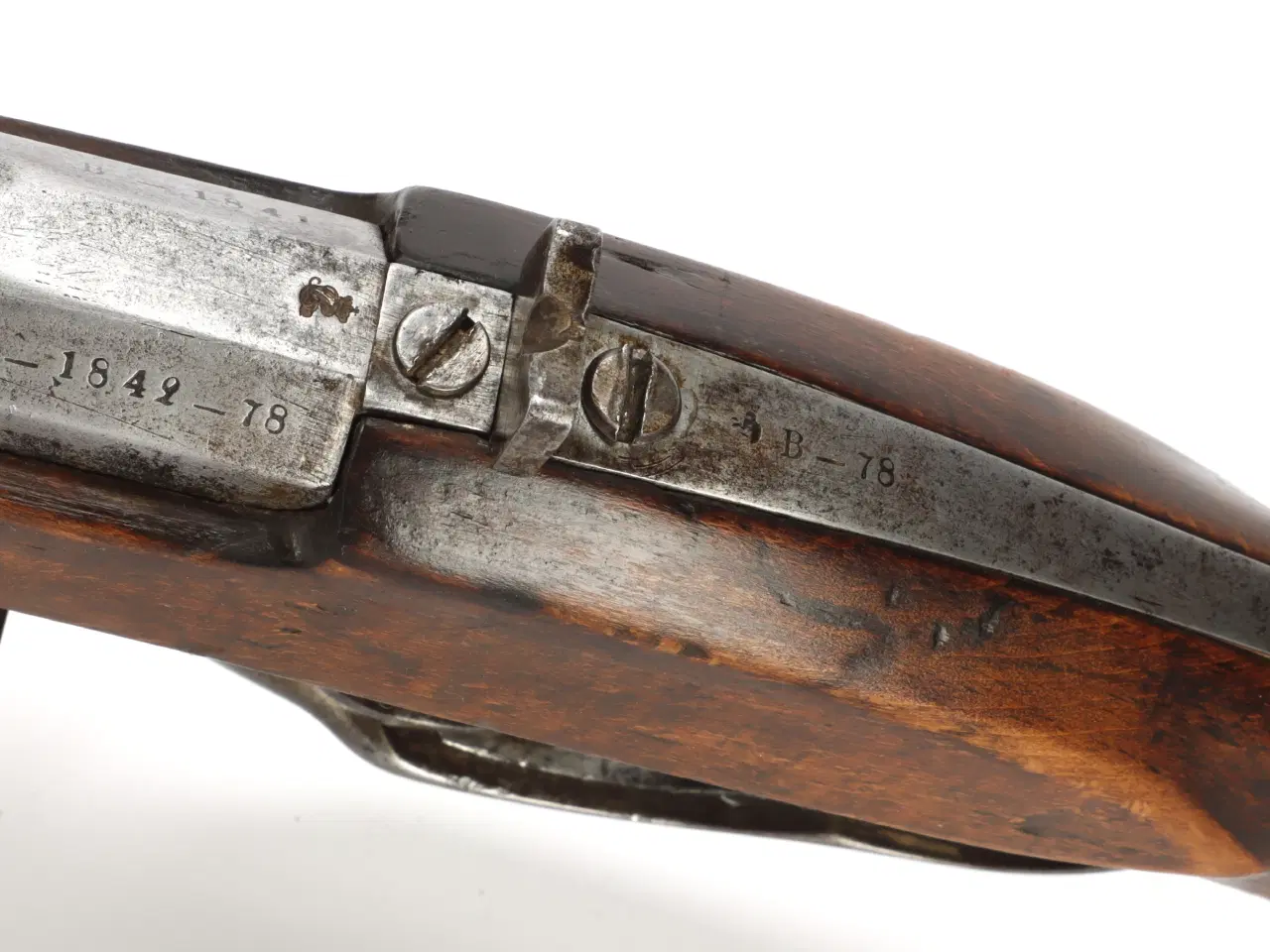 Billede 7 - Løbnitz glatløbet gevær model 1841