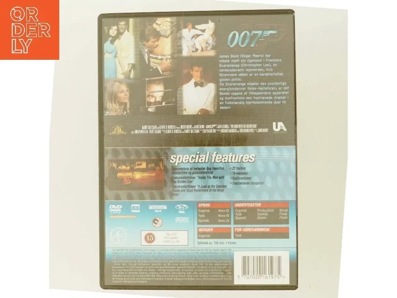 Billede 3 - Agent 007 - the Man with the Golden Gun med Roger Moore (DVD)