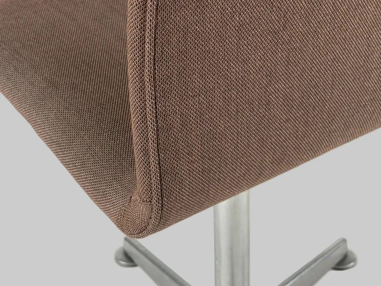 Billede 5 - Fritz Hansen Oxford Stol – Brun/Krom Stel