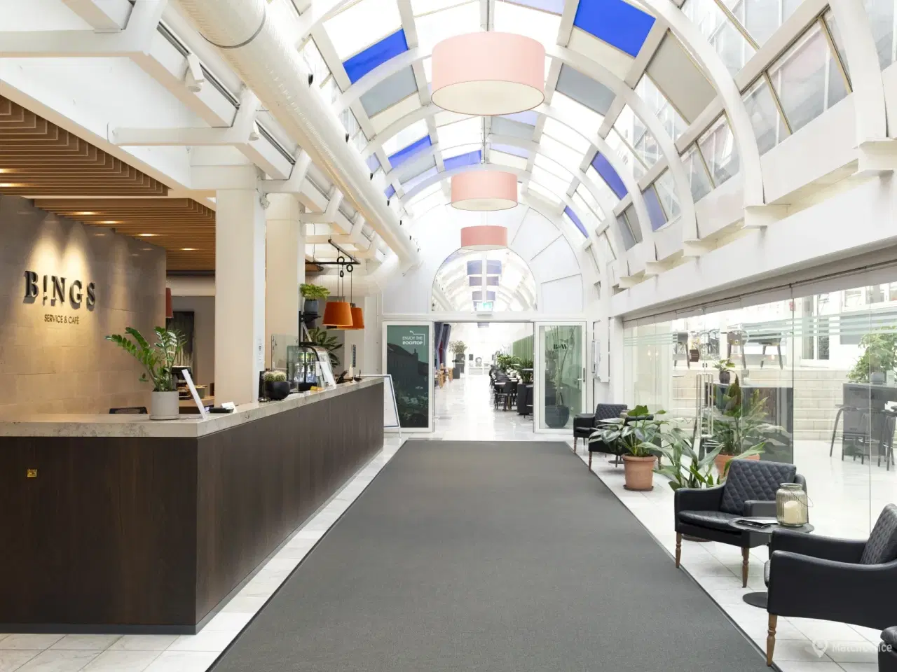 Billede 1 - Højloftet og flot istandsat lejemål i B!NGS