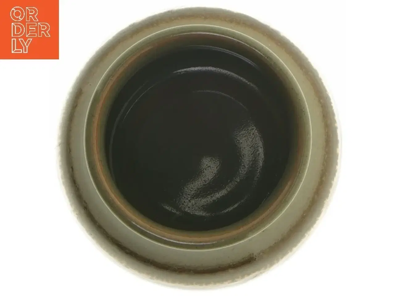 Billede 5 - Keramik krukke til evt. Marmelade med låg (str. 13 cm)