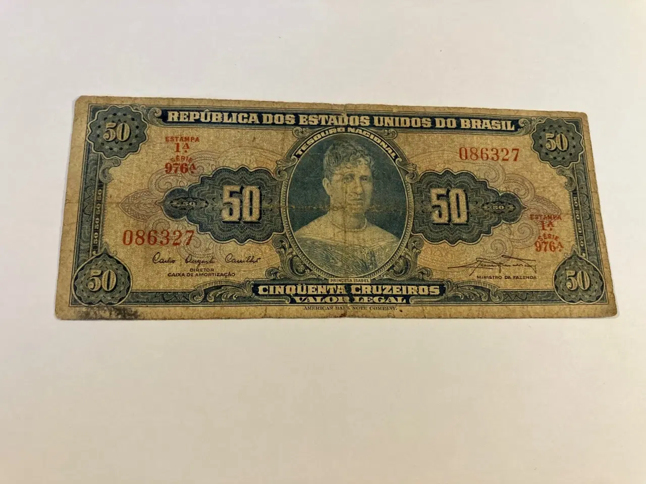 Billede 1 - 50 Cruzeiros Brazil