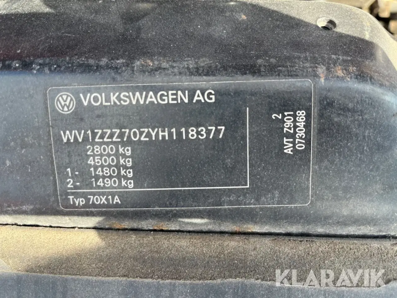 Billede 6 - Redningskøretøj Vw Transporter 2.5 Syncro - 4x4