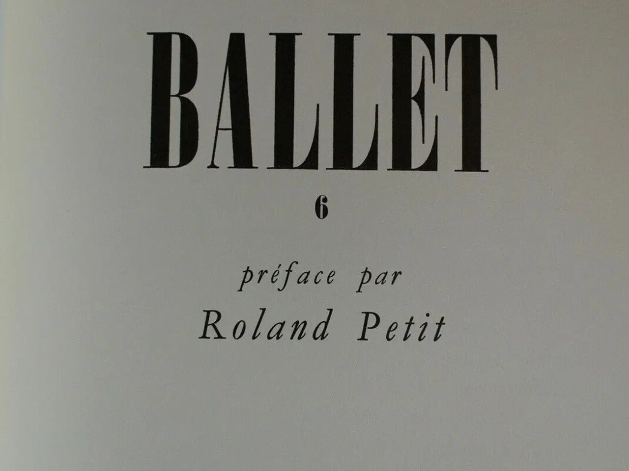 Billede 2 - ballet no 6. fransk, photographies par serge lido,