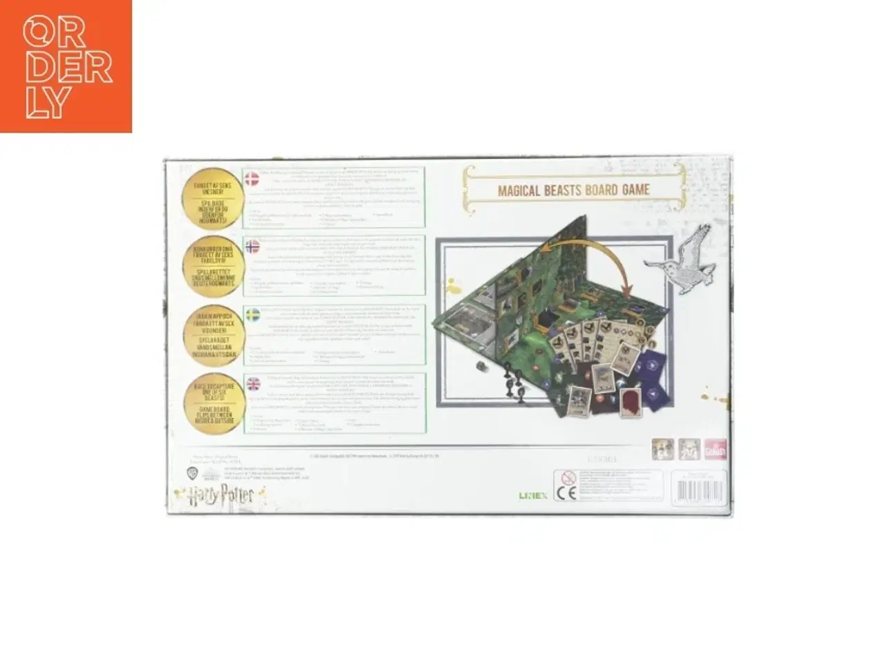 Billede 4 - Harry Potter Magical Beasts brætspil fra Harry Potter (str. 6x42x26 cm)