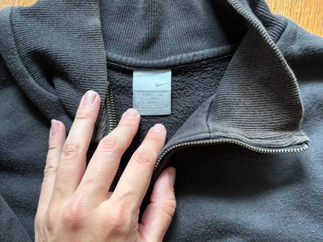Billede 2 - 👕 Nike quarter-zip sweatshirt – str. XL