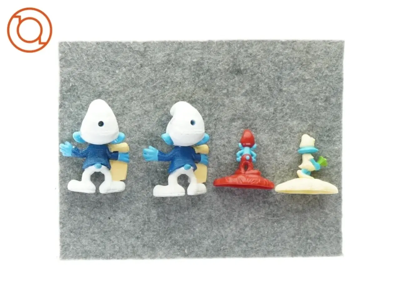 Billede 2 - Smølfe figurer 4 stk.