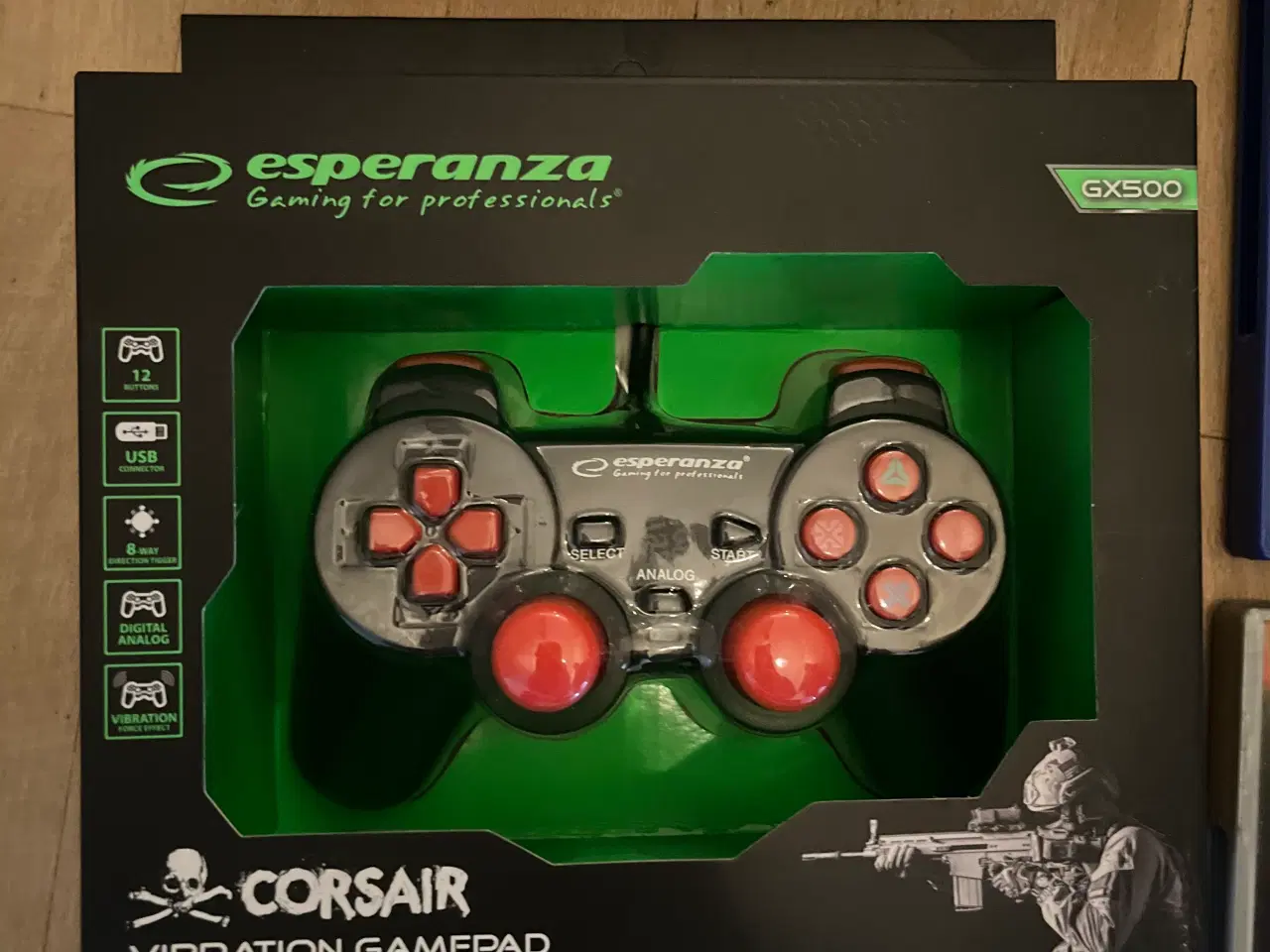 Billede 3 - PS2 med nye controllere og 8 Spil