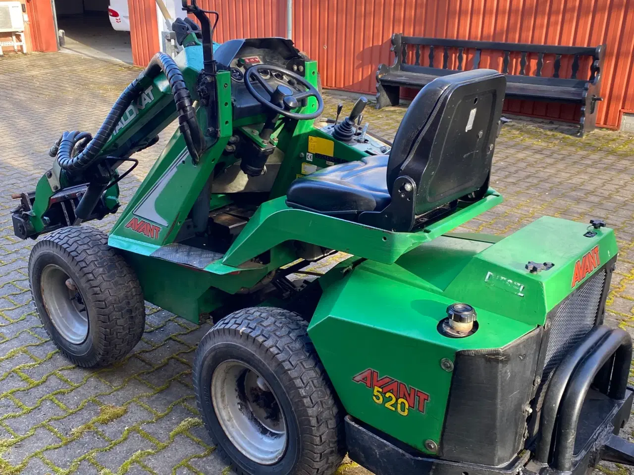 Billede 3 - Avant 520 staldkat/minilæsser