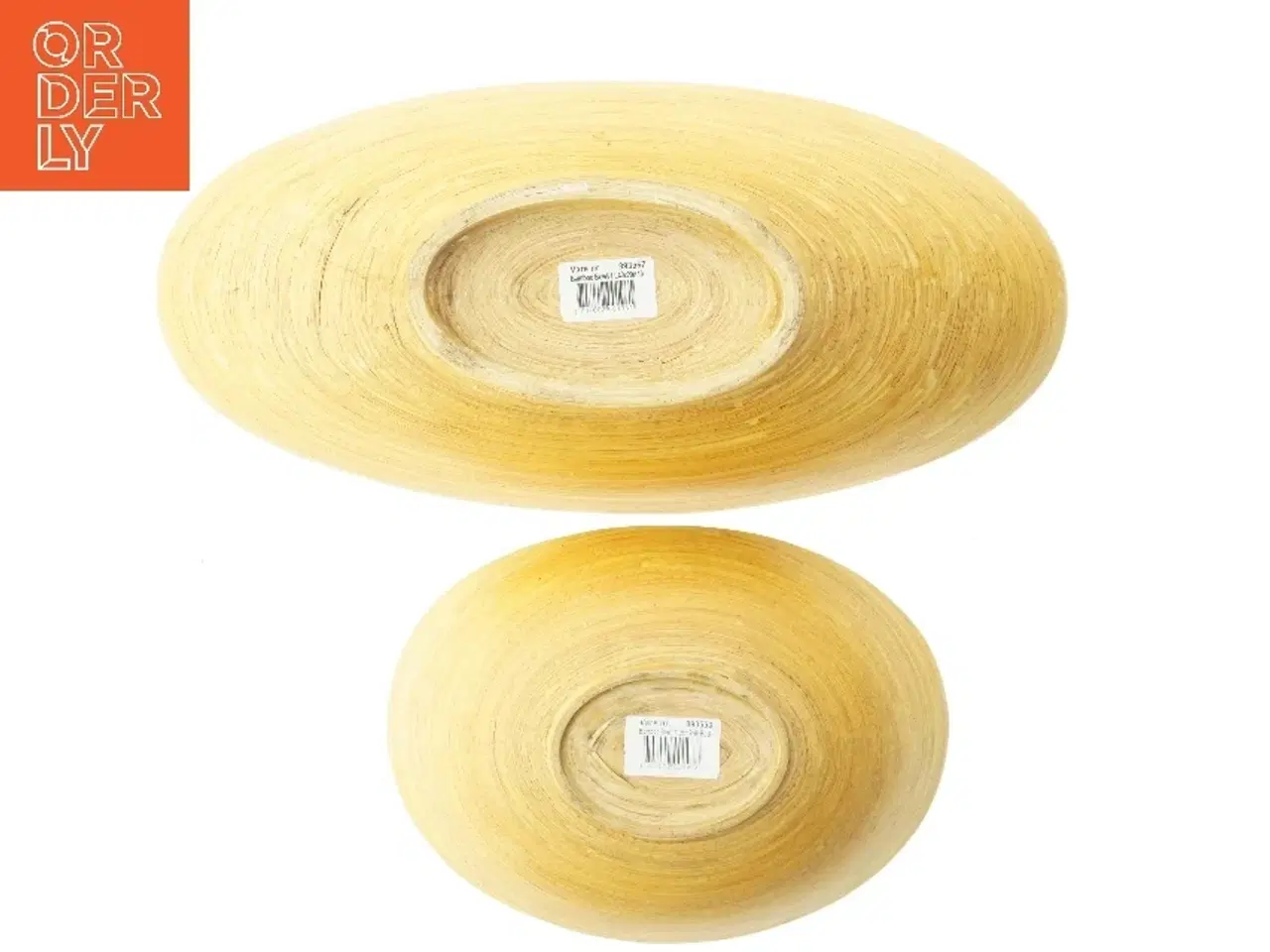 Billede 4 - Bambus skålsæt (str. 40x19 & 25x18,5 cm)