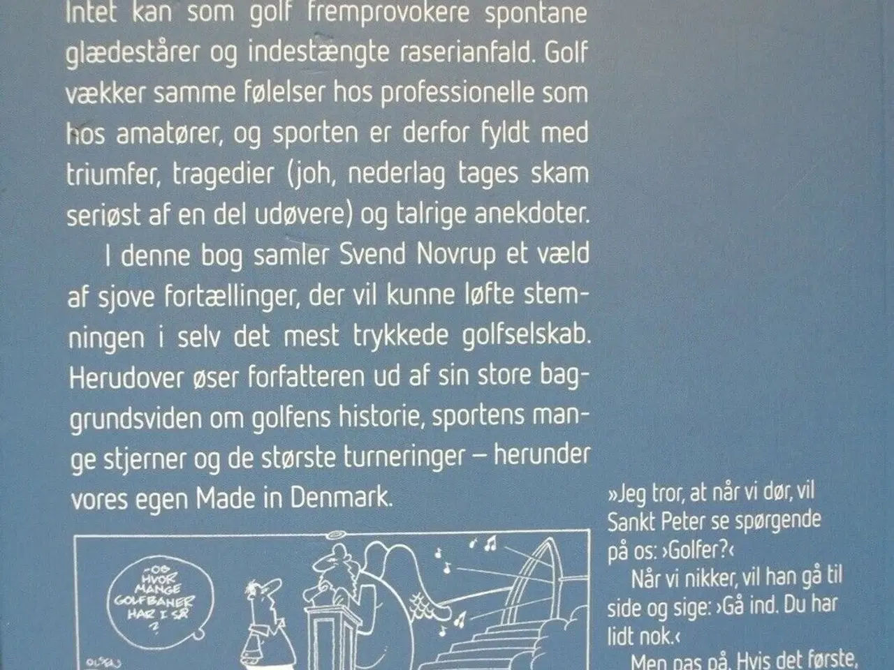 Billede 3 - golf med glimt i øjet, af svend novrup, emne: hobb