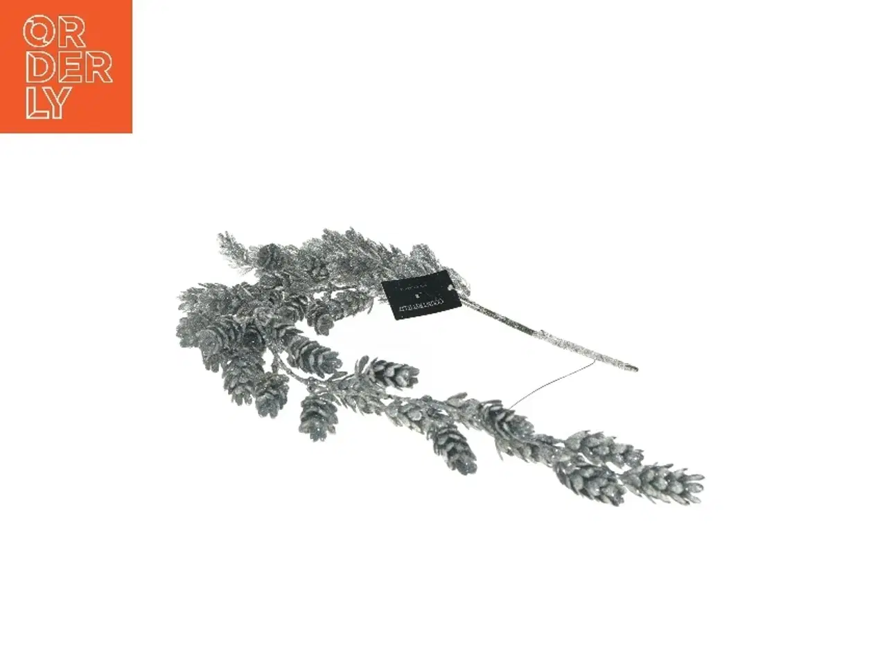 Billede 2 - Dekorationsgren med glimmer (str. 80 cm)