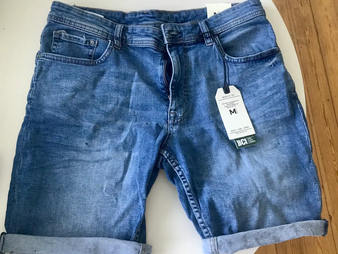 Billede 1 - Lesli Shorts Lyseblå str. 36/talje 91 cm.