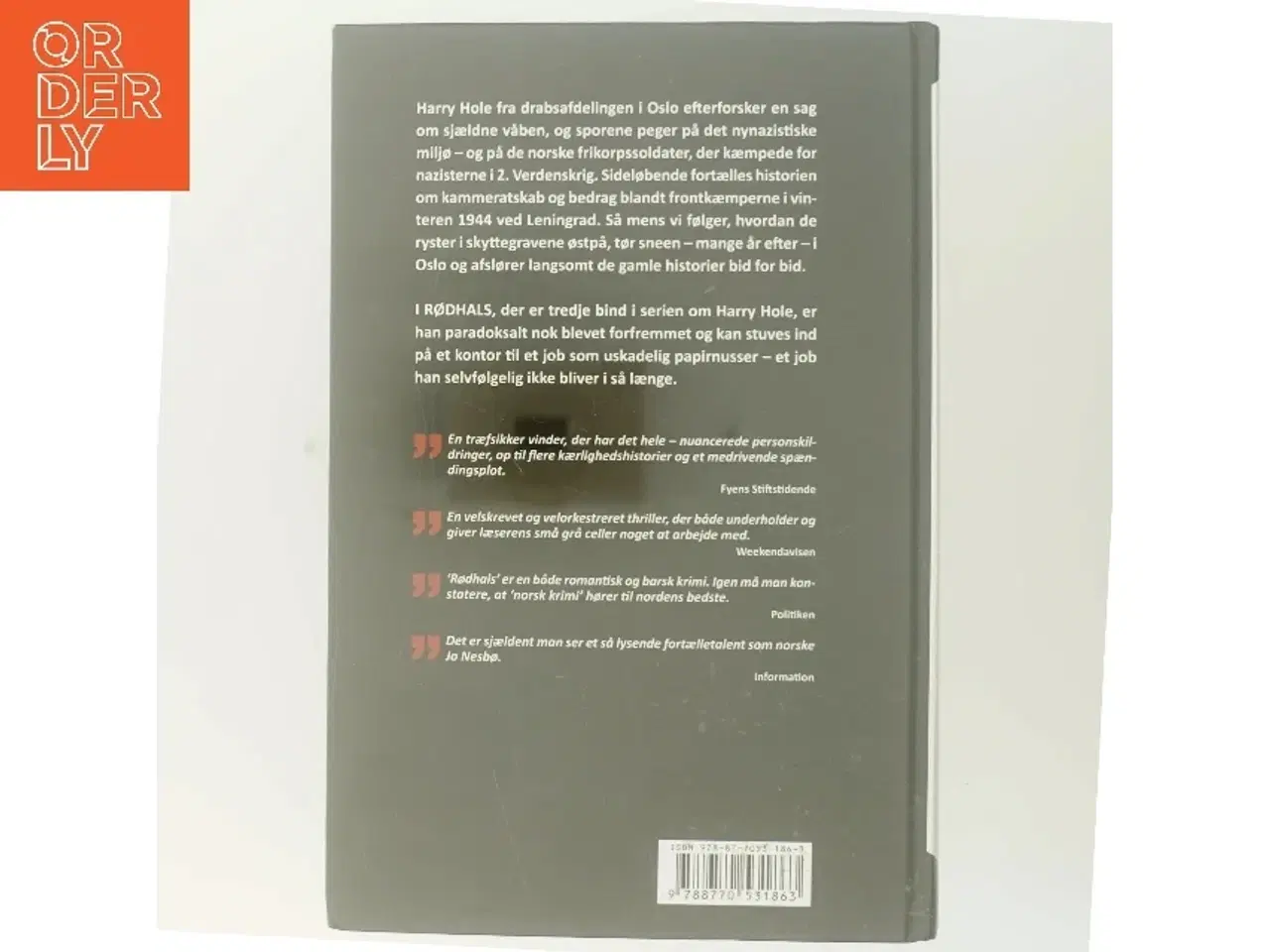 Billede 3 - Rødhals af Jo Nesbø (Bog)