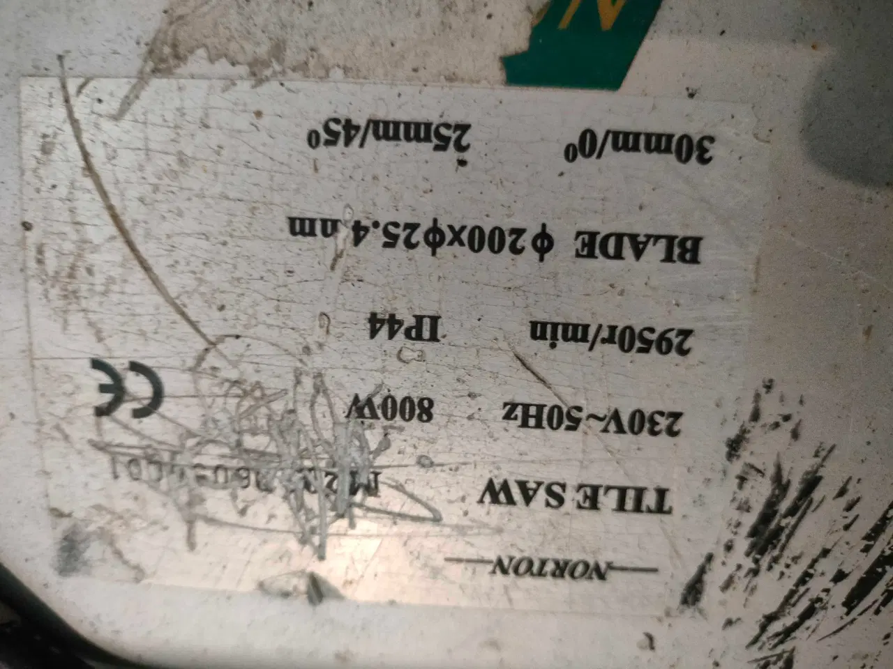 Billede 3 - Norton Fliseskære