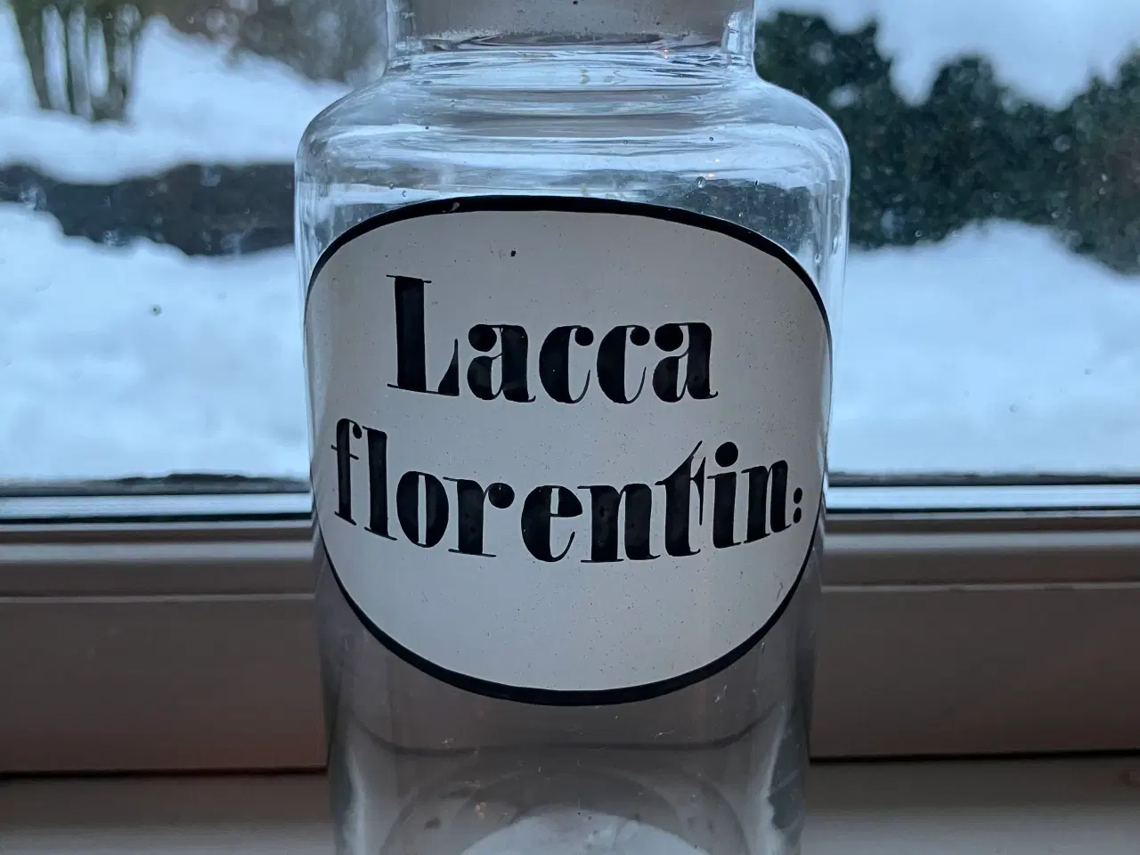 Billede 2 - Apotekerflasker i glas med etiketter