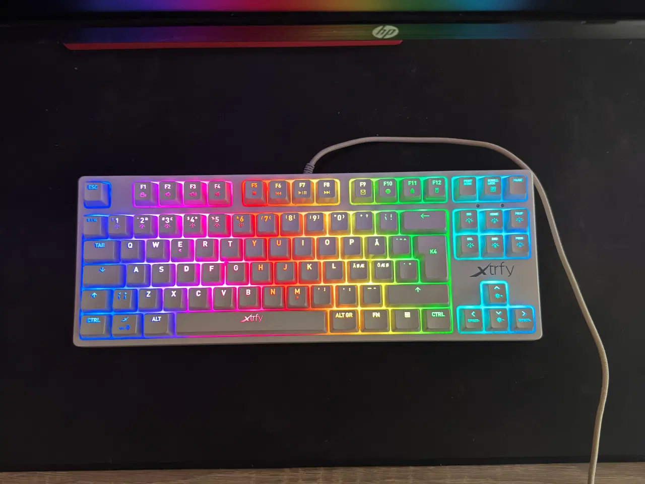 Billede 1 - Xtrfy k4 TKL keyboard