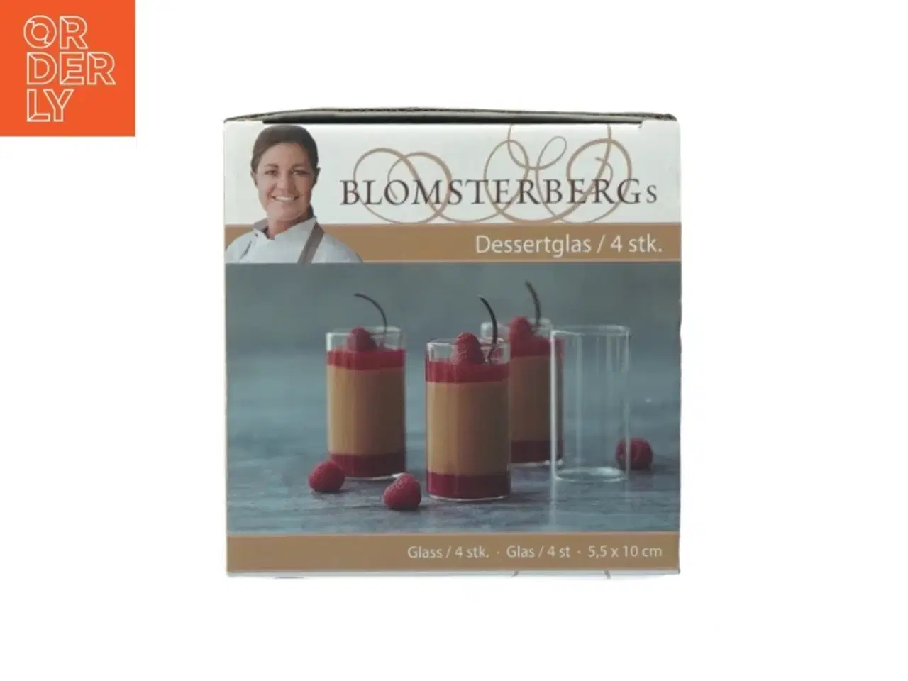 Billede 1 - Blomsterbergs Dessertglas, 4 stk fra Blomsterbergs (str. 5,5x10 cm)