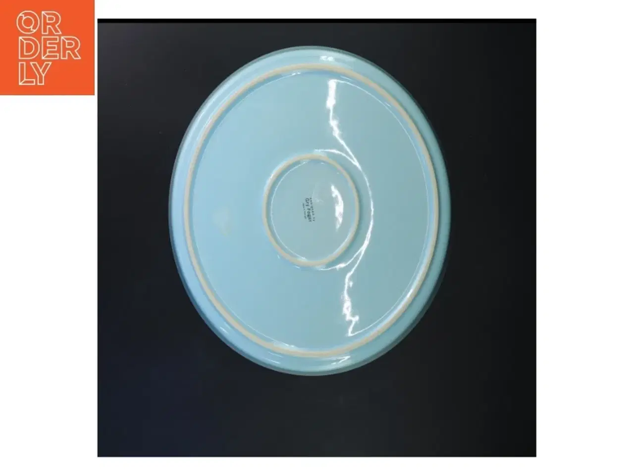 Billede 3 - Hvidt keramisk fad fra Gry Fager (str. Ø 32 cm)