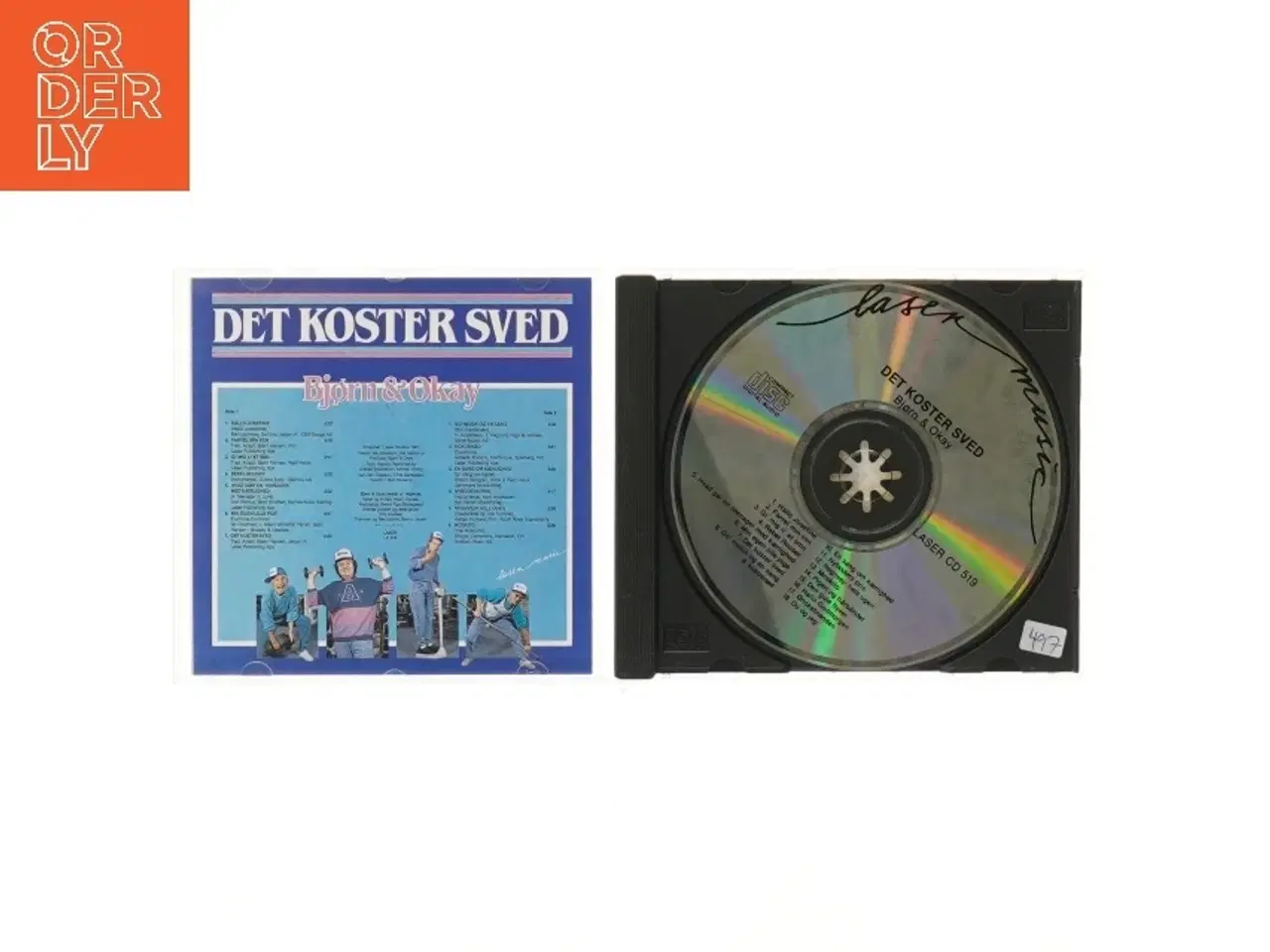Billede 3 - Bjørn og Okay - Det Koster Sved CD fra Laser Music