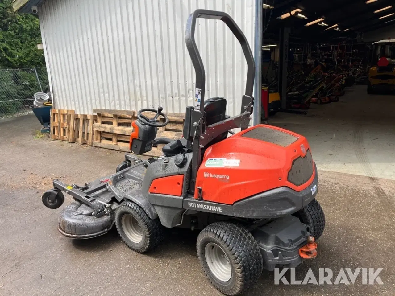 Billede 2 - Græsslåmaskine Husqvarna P 525D med slagleklipper