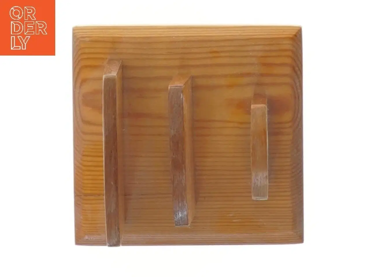 Billede 2 - Træ holder til breve (str. 11x10,5 cm)