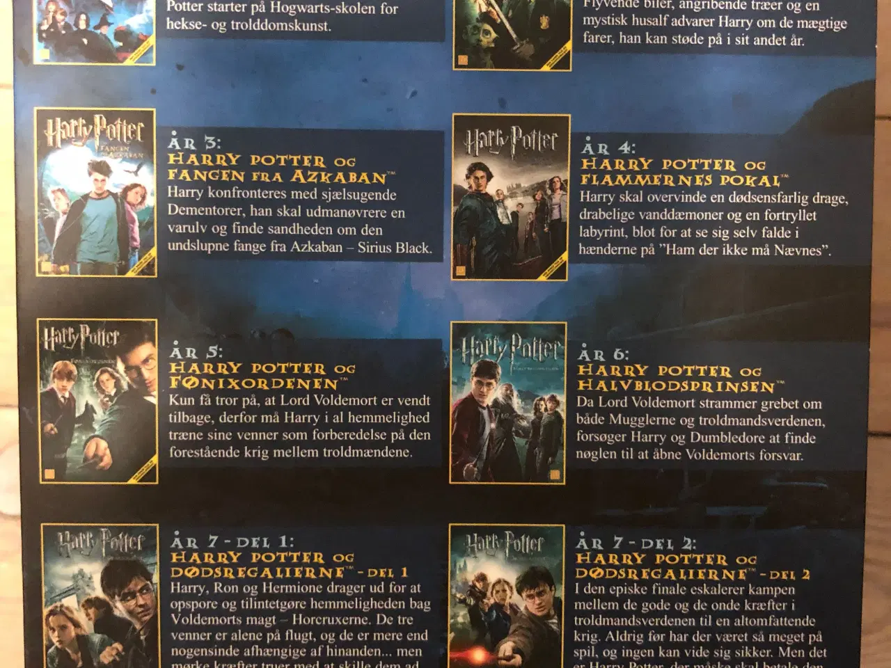 Billede 2 - Hele Harry potter serie på dvd