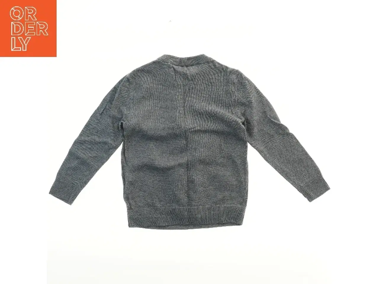 Billede 2 - Grå trøje med julemotiv fra H&M (str. 104)