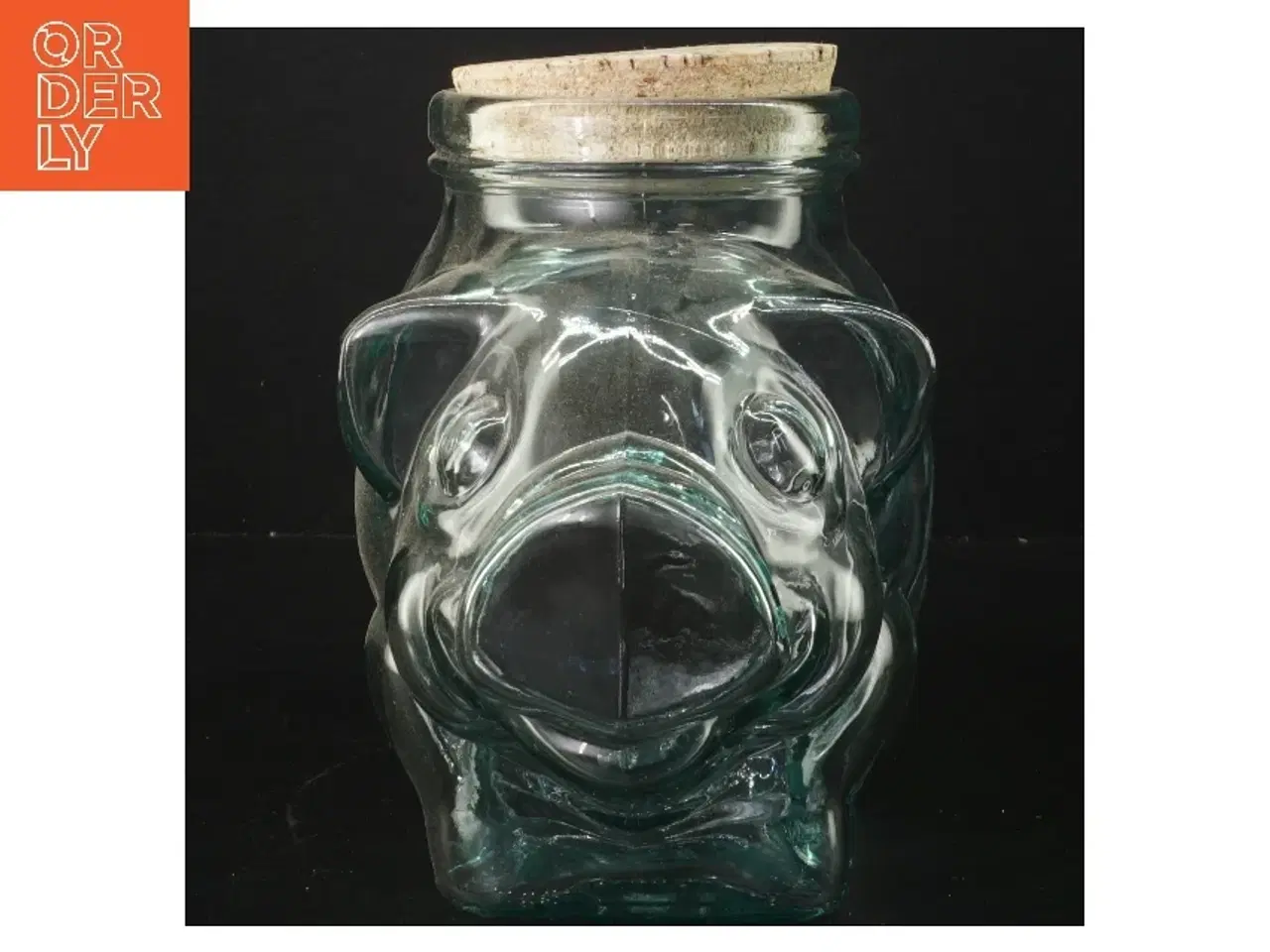 Billede 3 - Glasbeholder formet som en elefant (str. 24 cm)