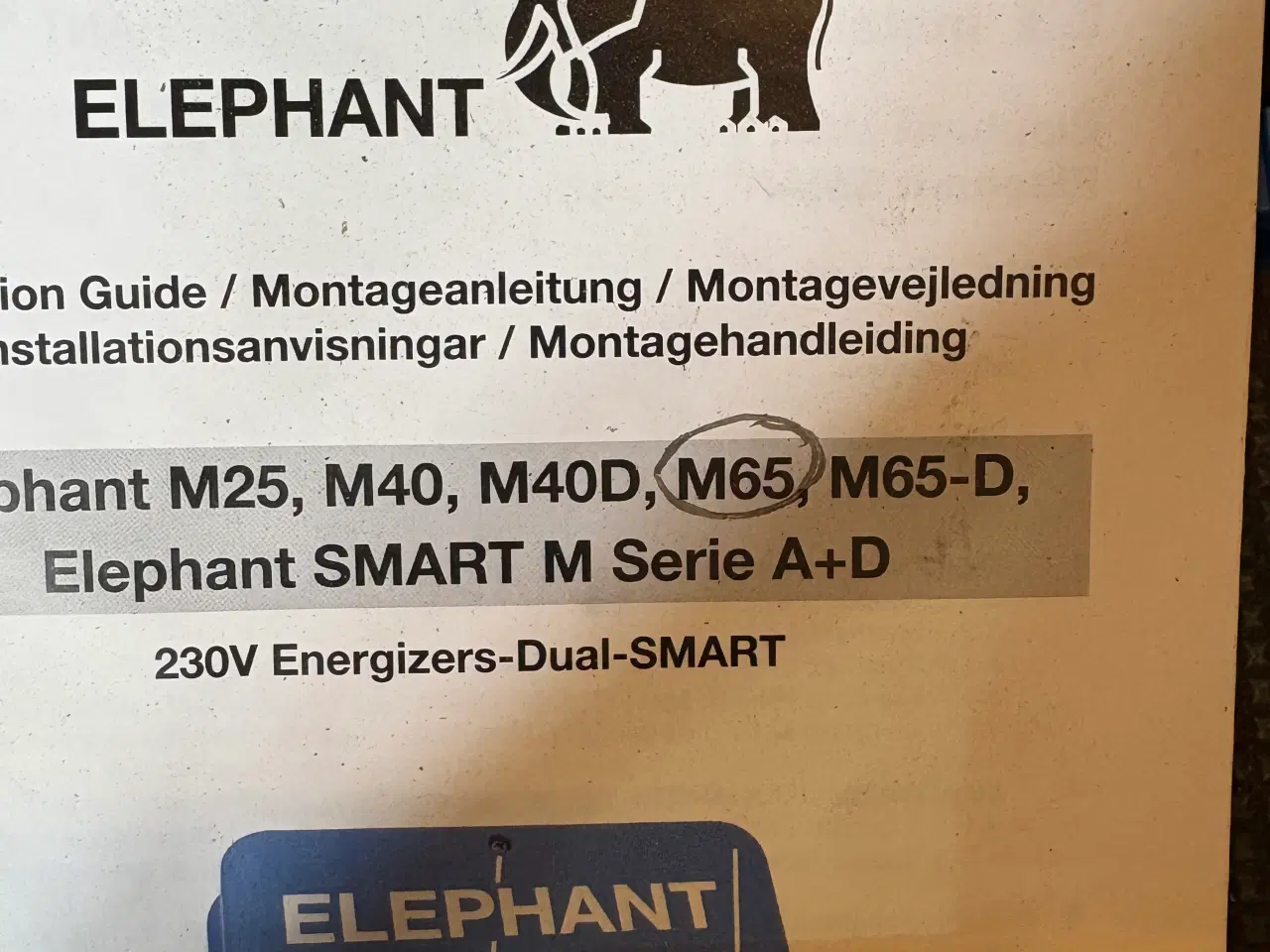 Billede 1 - Elephant hegn m65