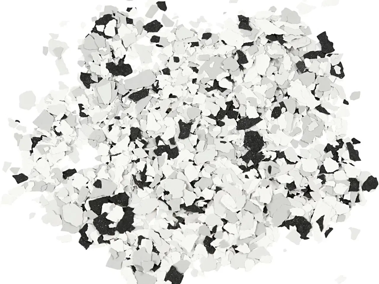 Billede 1 - Terrazzoflager, sort, 90g/ 1 ds.