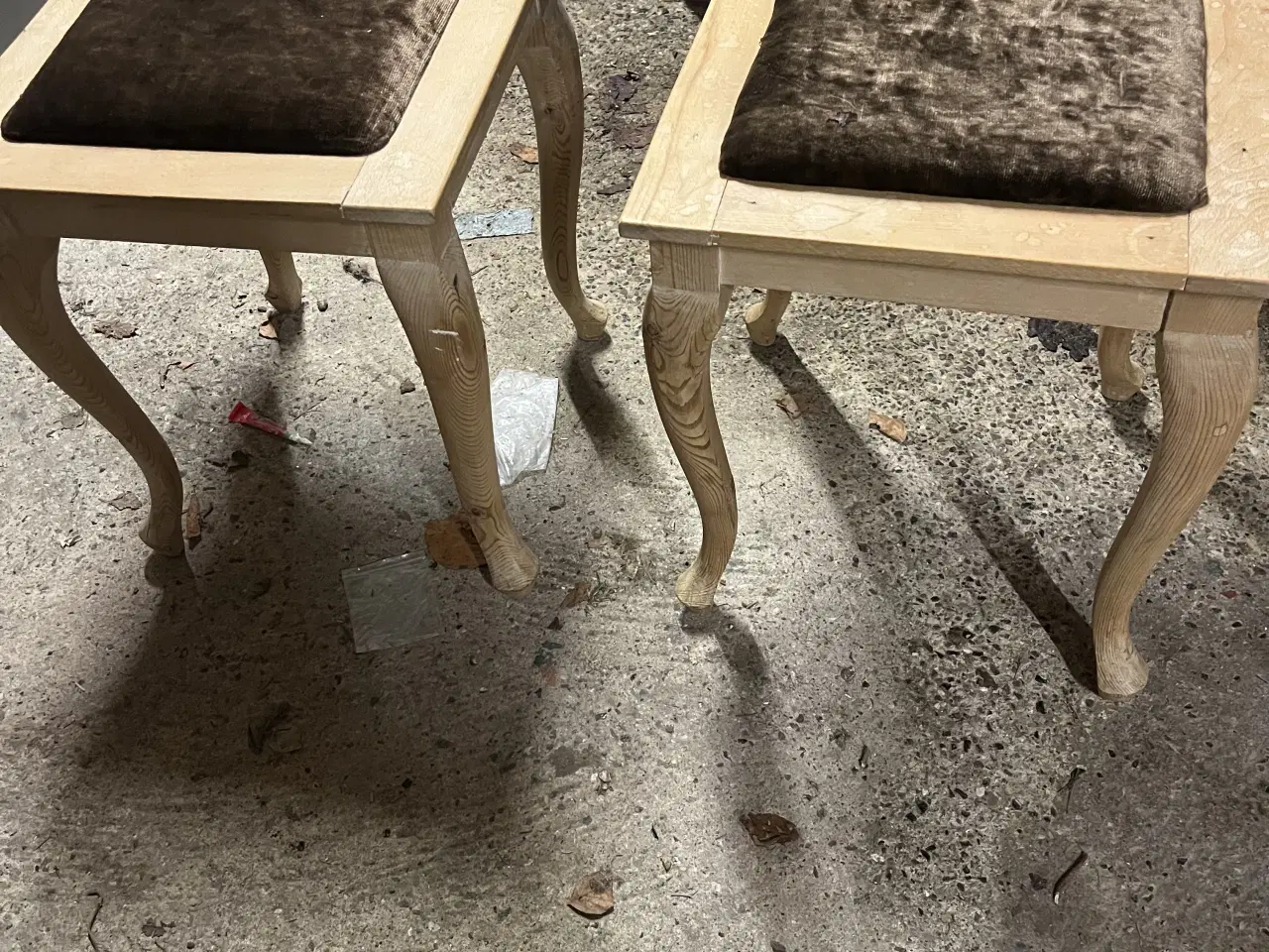 Billede 1 - 2 gamle skamler