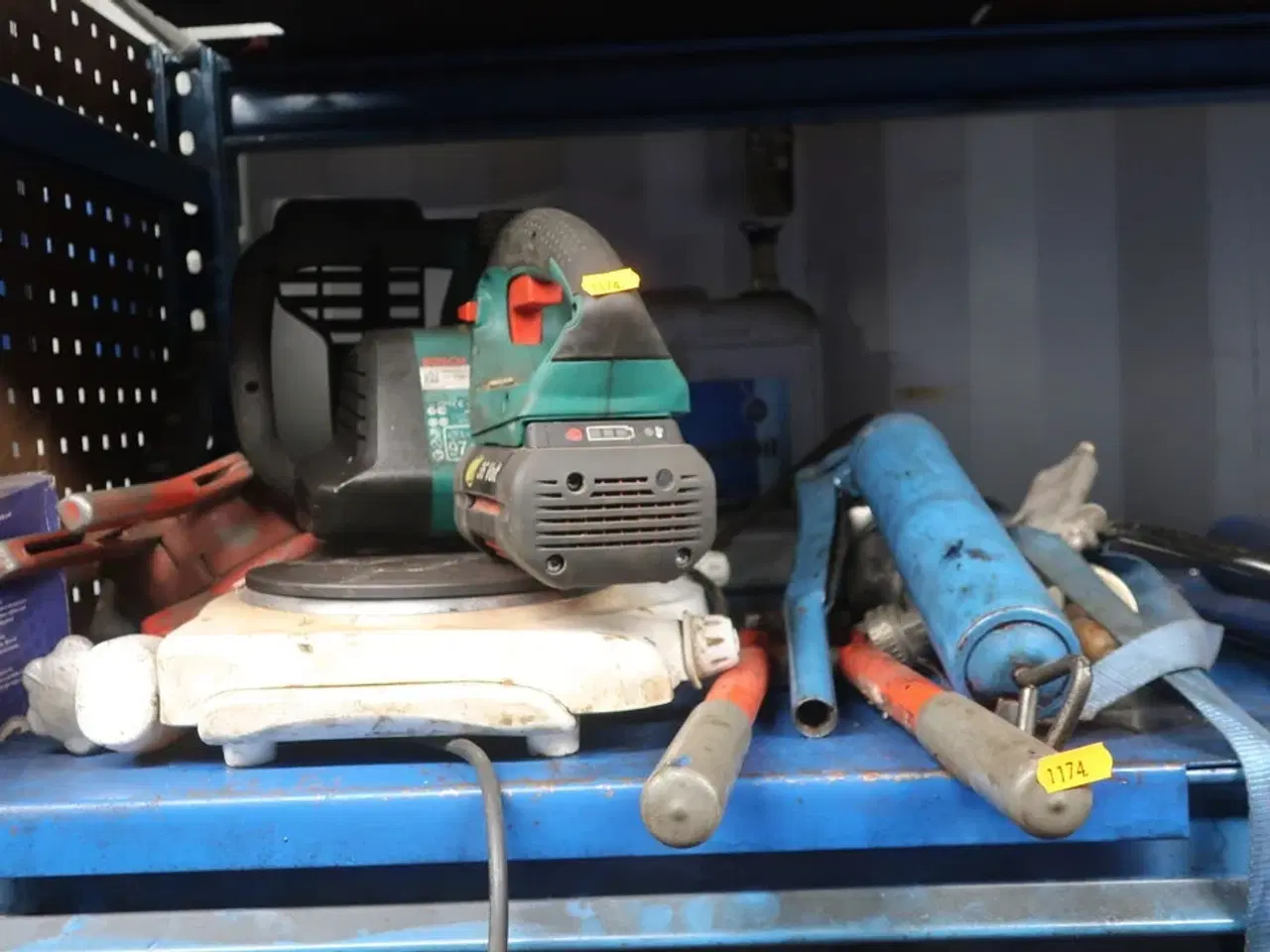 Billede 1 - Div. Fedtpumper samt motorsav BOSCH