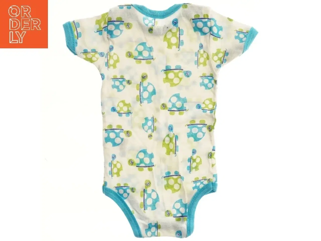 Billede 1 - Uld. Babystocking med skildpaddeprint fra Friends (str. 86)