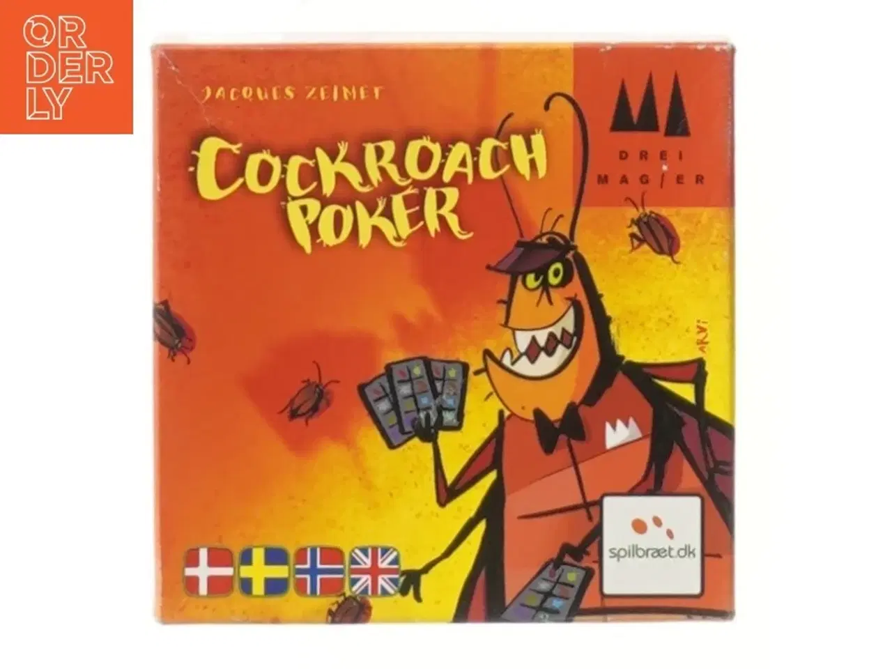 Billede 1 - Cockroach Poker kortspil fra Drei Magier (str. 11,5x11,5 cm)