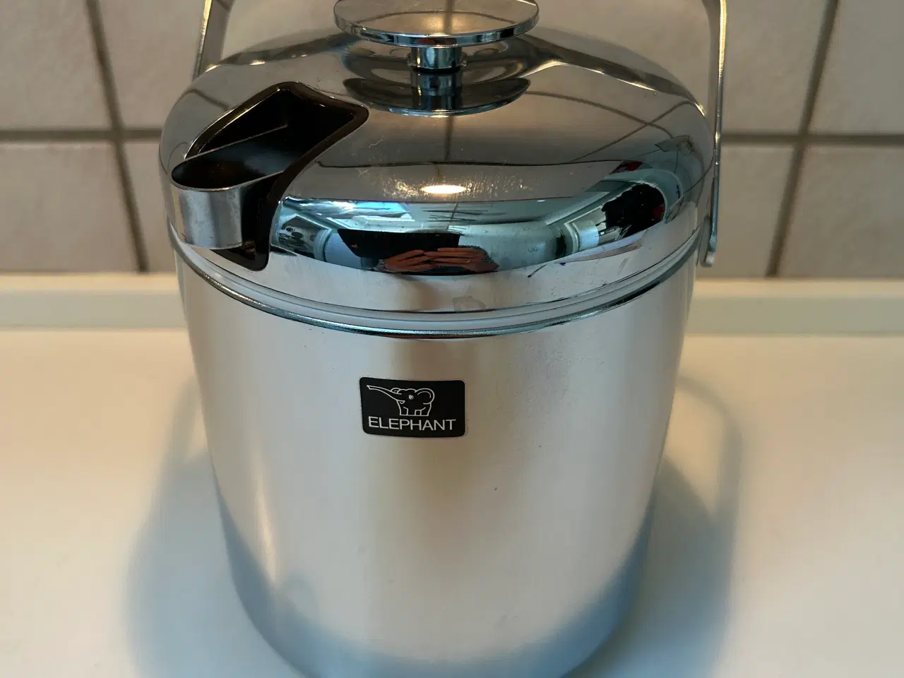 Billede 1 - Elefant isspand i stål  RETRO
