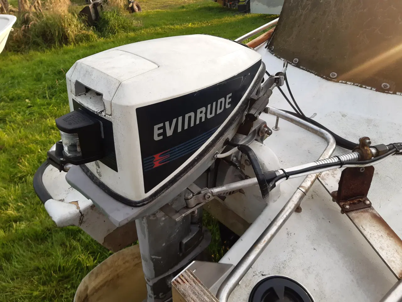 Billede 6 - Mopa inkl. Evinrude motor og Brenderup bådtrailer