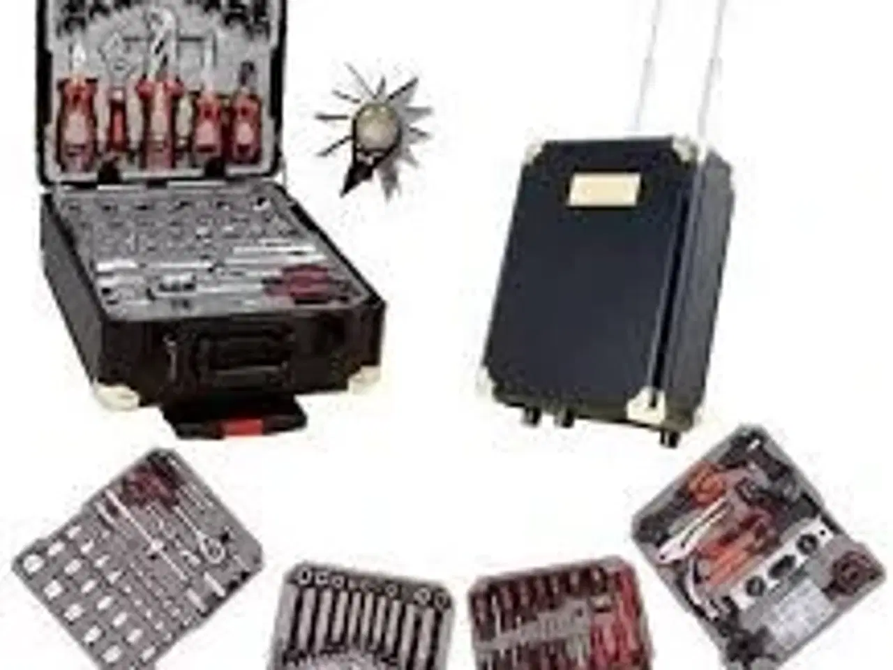 Billede 2 - Værktøjskuffert/trolley Schwartzmann 409 Dele