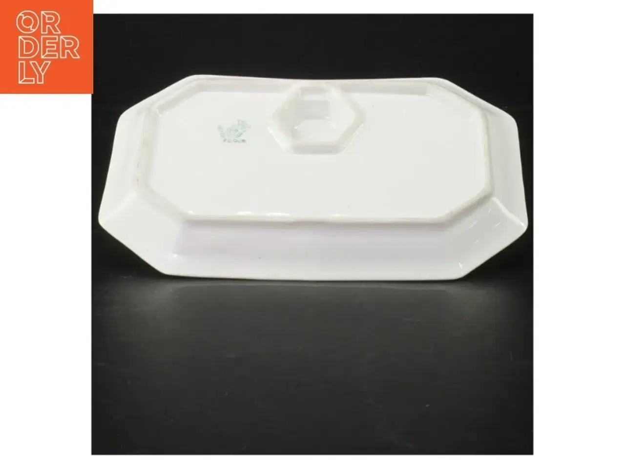 Billede 4 - Keramik blækhus med blækpresse fra Beyer & Bock (str. 19 x 12 cm)