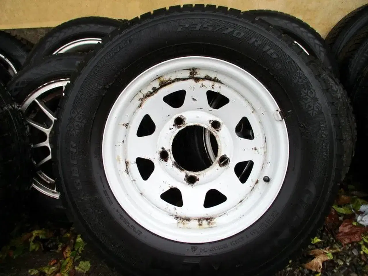 Billede 7 - 16" Landrover 5X165 ET8 235/70/16" vinterdæk