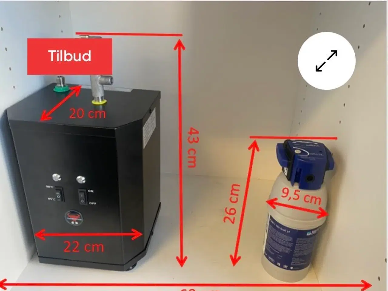 Billede 4 - Akvatur Taurus 3-1 vandhane sort
