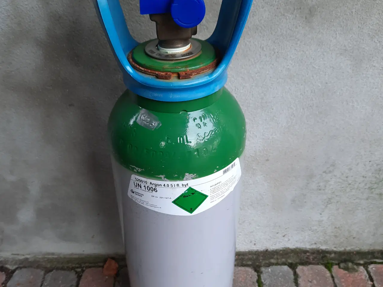 Billede 1 - Argon 5 liter Ejerflaske, Air Liquide
