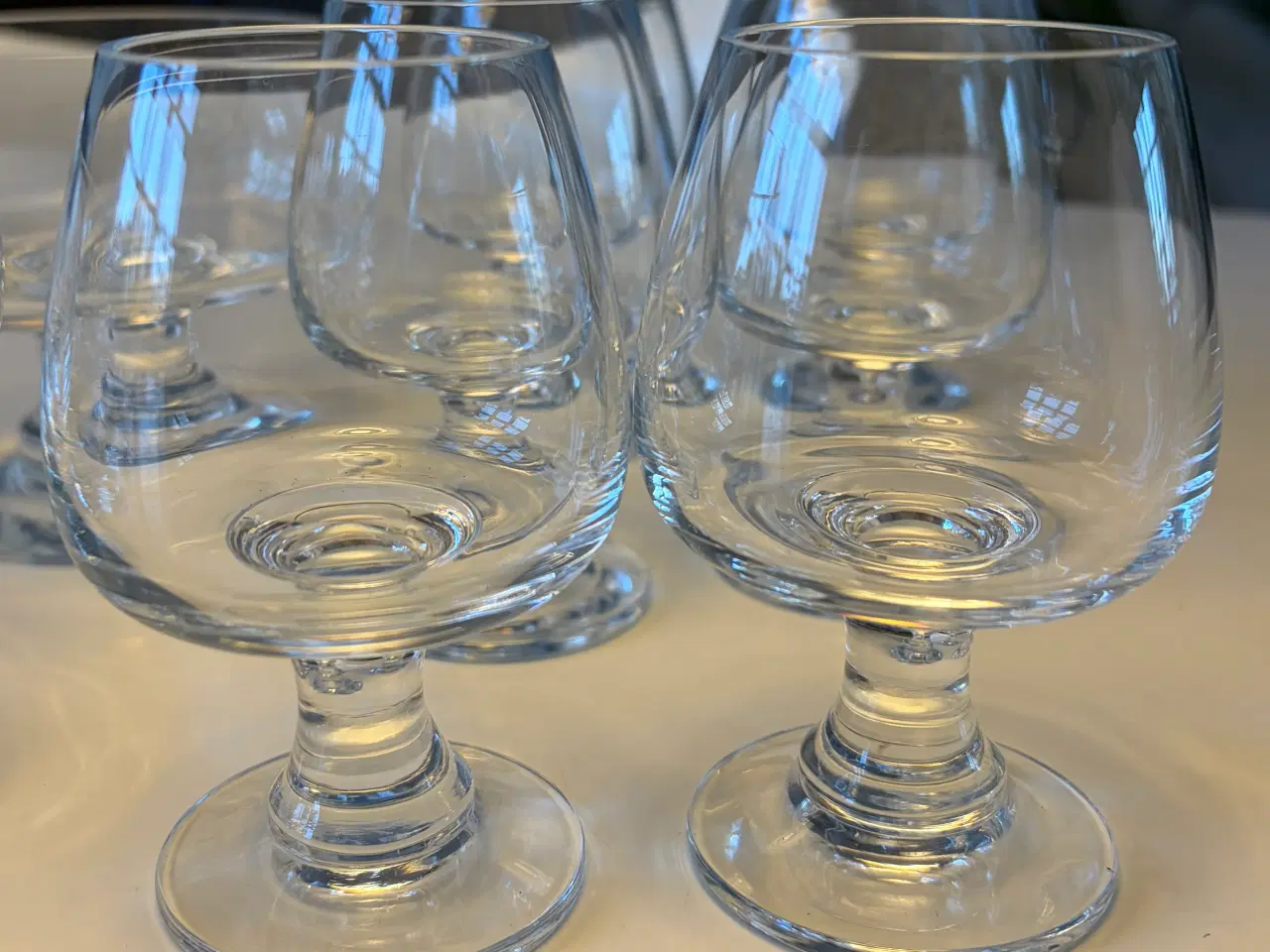 Billede 3 -  ALMUE 5 portionsglas + 6 cognac - Lütken - HG