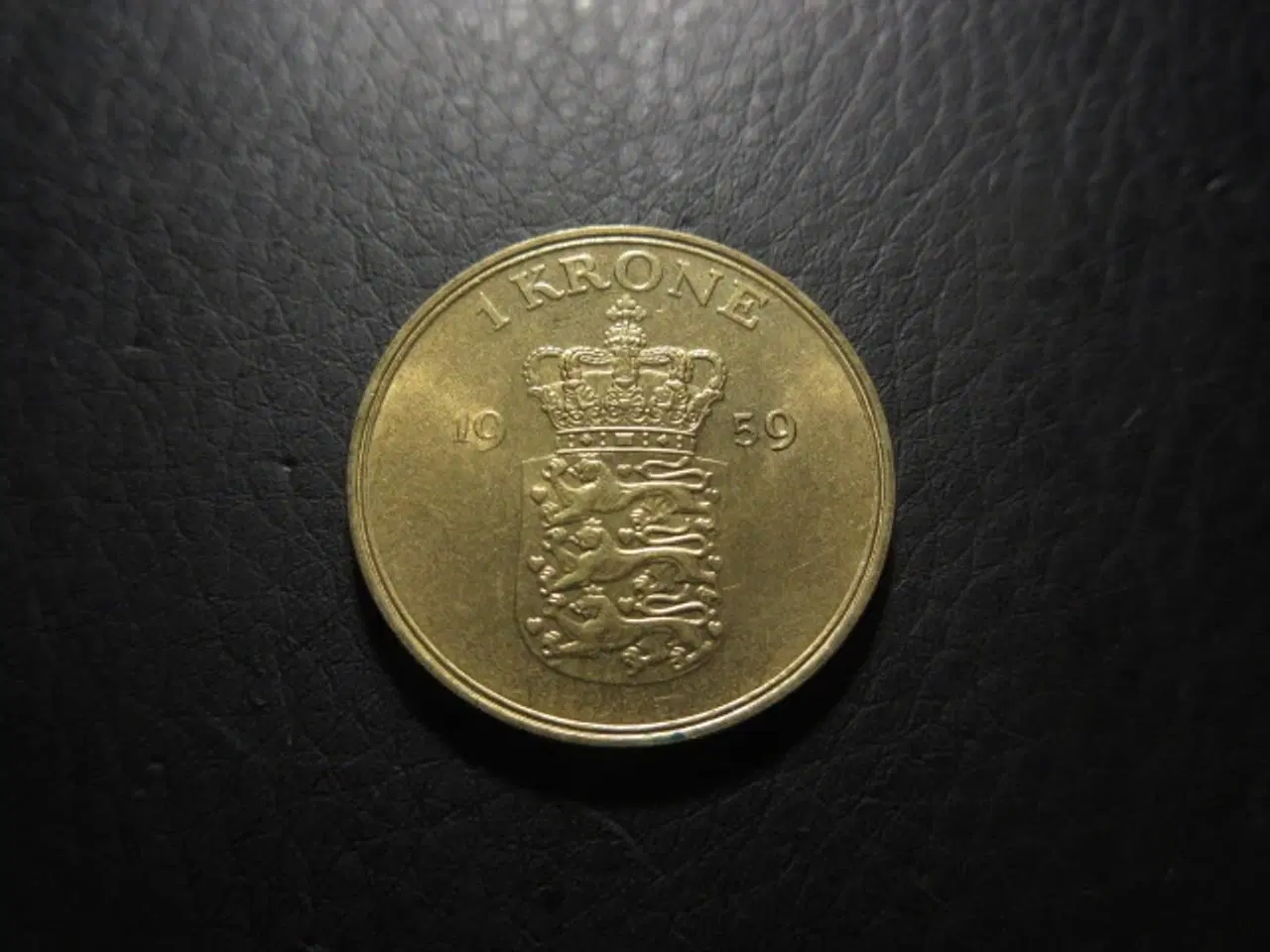 Billede 1 - 1 krone 1959 unc kv. 0
